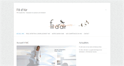 Desktop Screenshot of fildair.fr